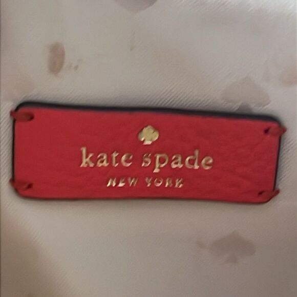 Kate Spade Coral Leila Triple Gusset Adjustable Strap Leather Crossbody - Picture 9 of 13